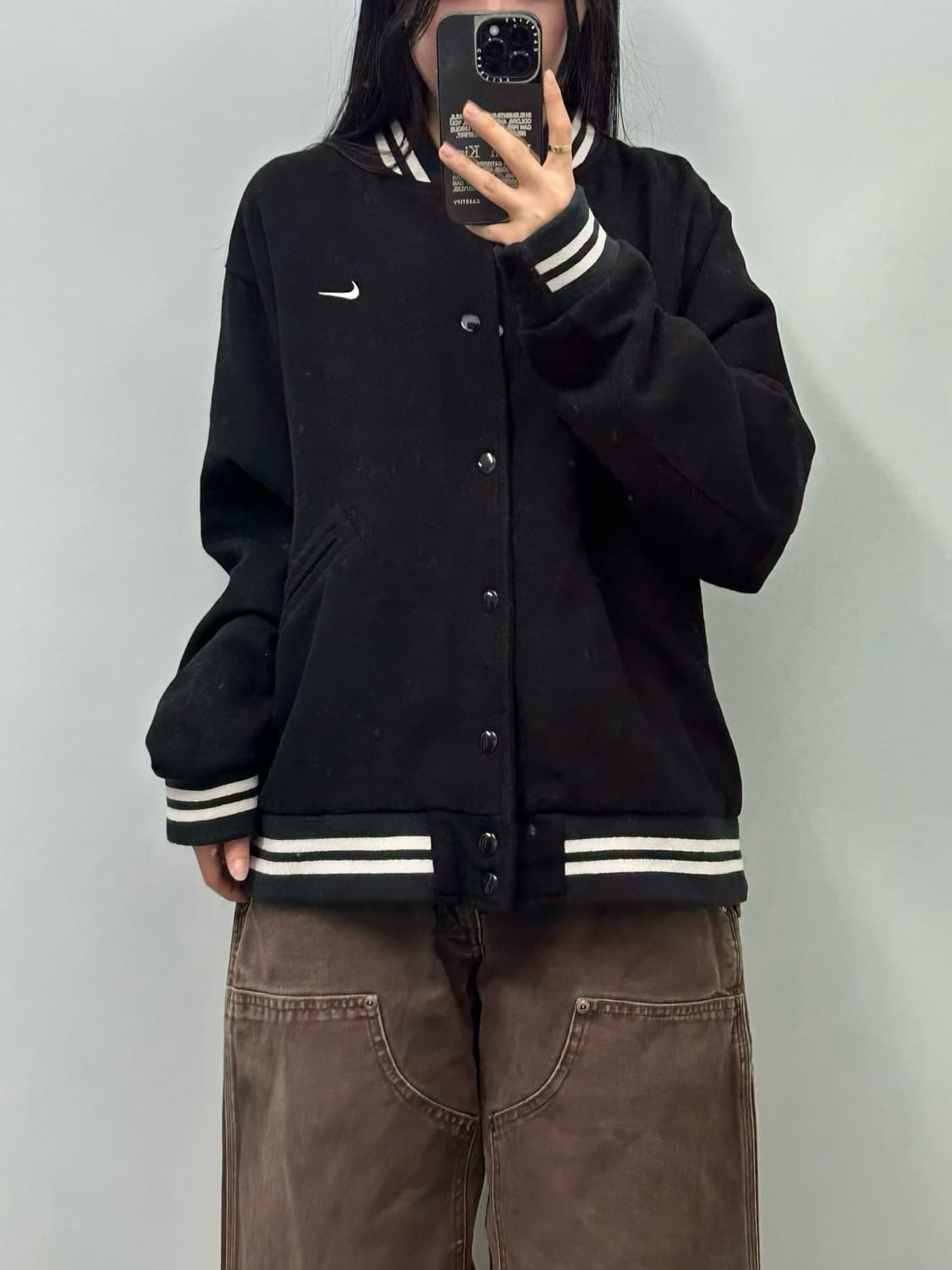 나이키 NSW 어센틱 바시티 자켓 상품이미지1