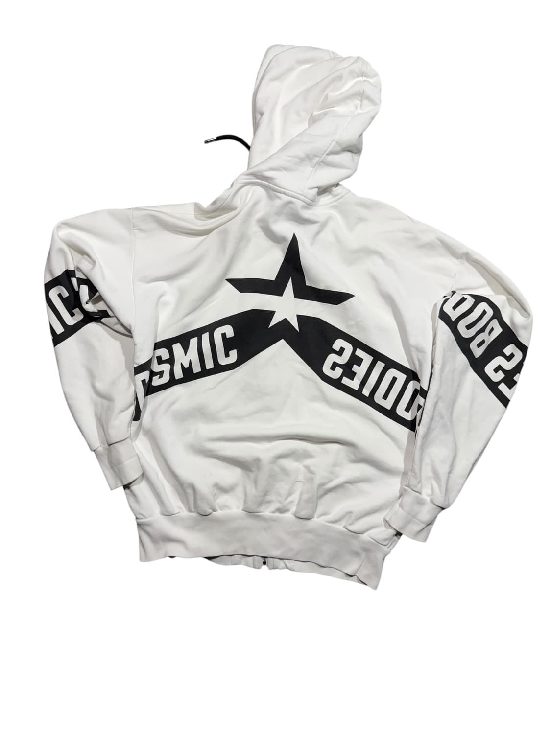 Diesel 디젤 화이트 코스믹 후드 집업 상품이미지2