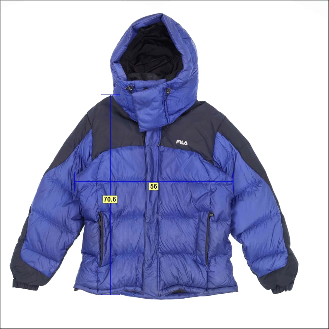 [100] 휠라 구스다운 패딩점퍼 1215H1 상품이미지8