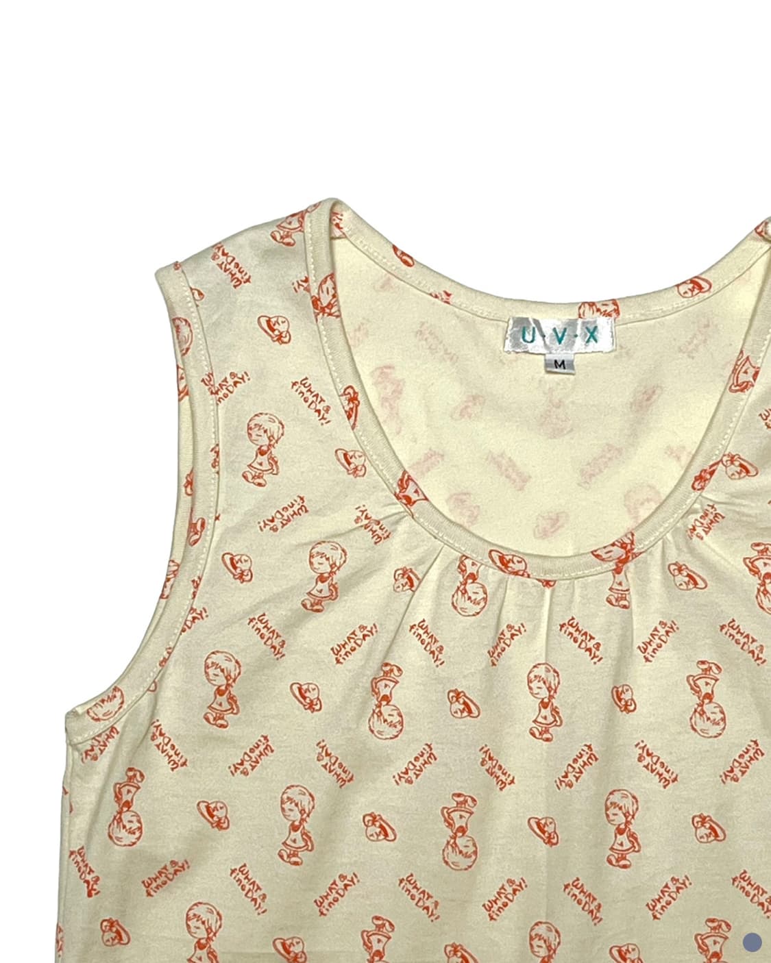 Orange character sleeveless 상품이미지2
