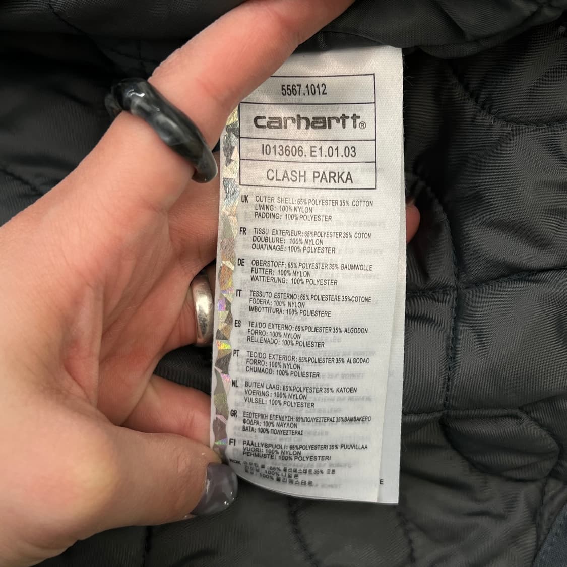 칼하트 클래쉬 워크 파카 r2876 상품이미지8
