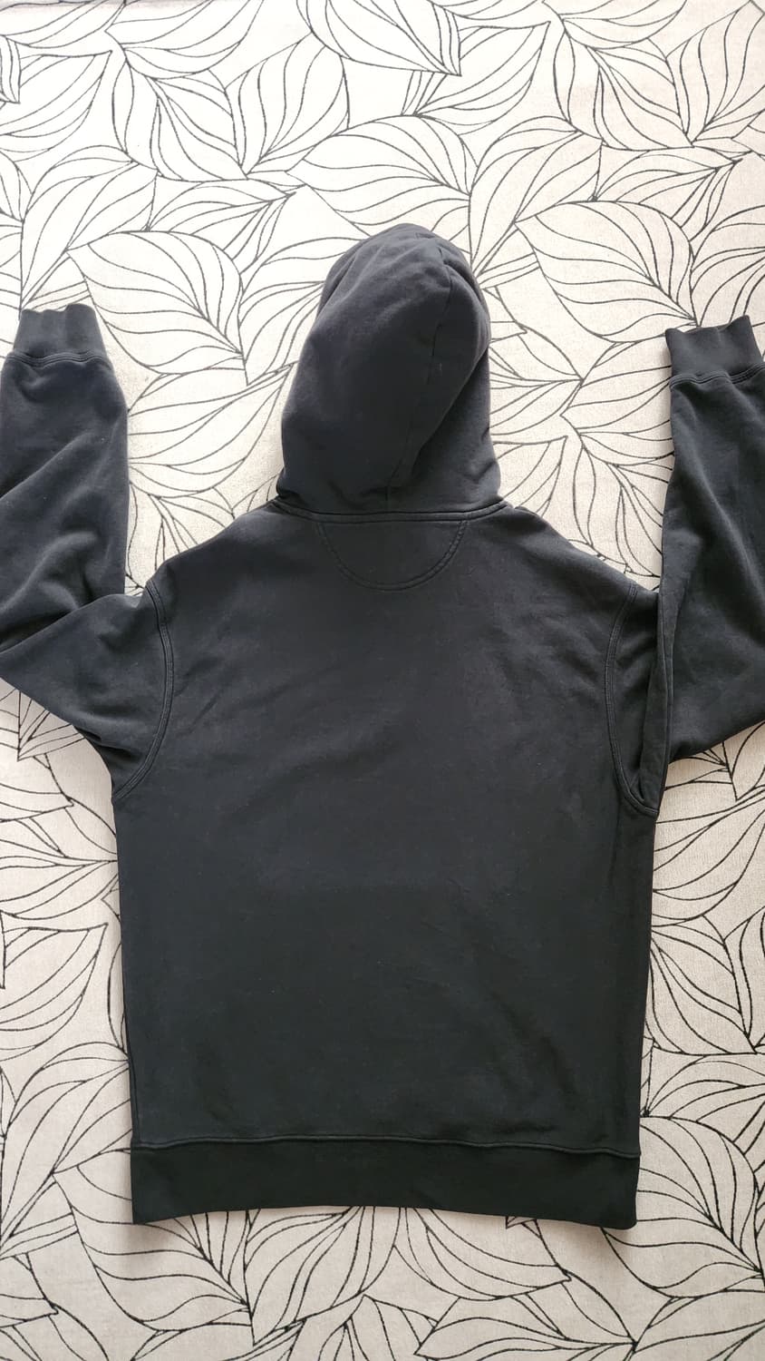 스투시 블랙 스몰로고 후디 XL 상품이미지2