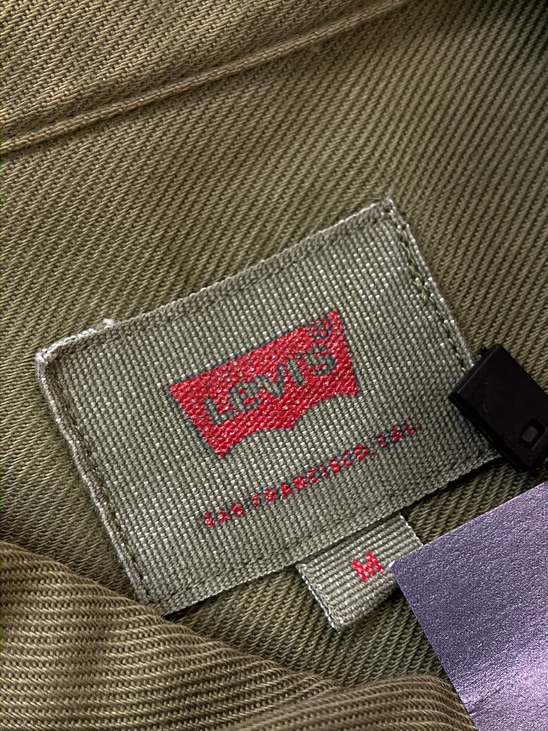 리바이스 셔츠 카키 M #csz2606 상품이미지4