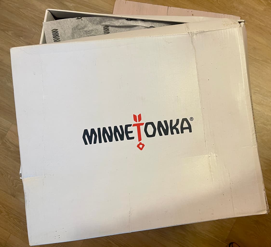 미네통카 Minnetonka프론트 레이스 니 하이 부츠 블랙 230 상품이미지8