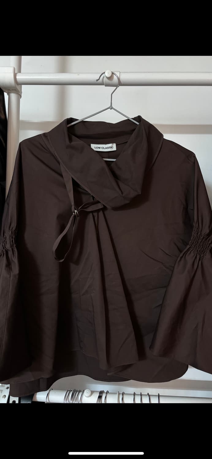 로우클래식 브라운 셔츠 상품이미지5