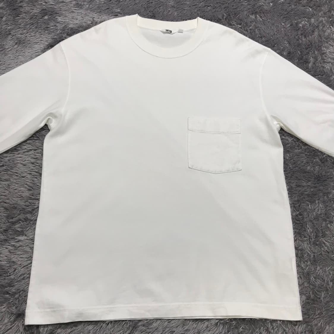 [[XL,A급] 유니클로(UNIQLO) 가슴포켓 긴팔티/롱슬리브@736 상품이미지1
