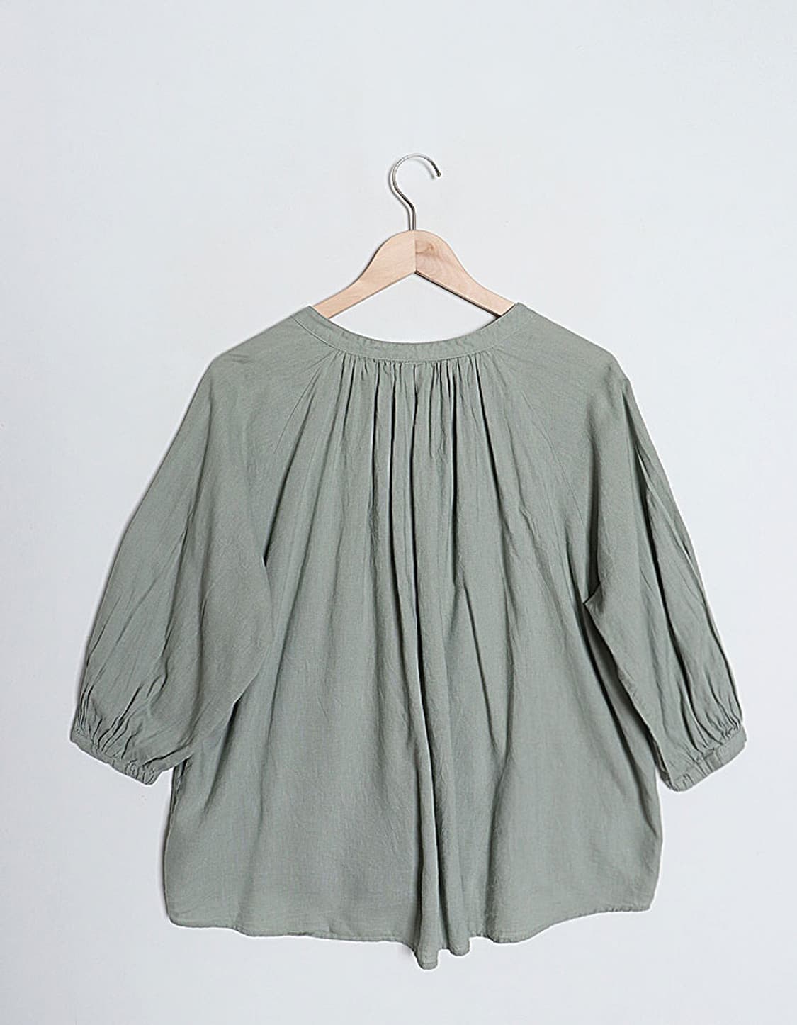 G U LinenBlend Blouse 상품이미지5