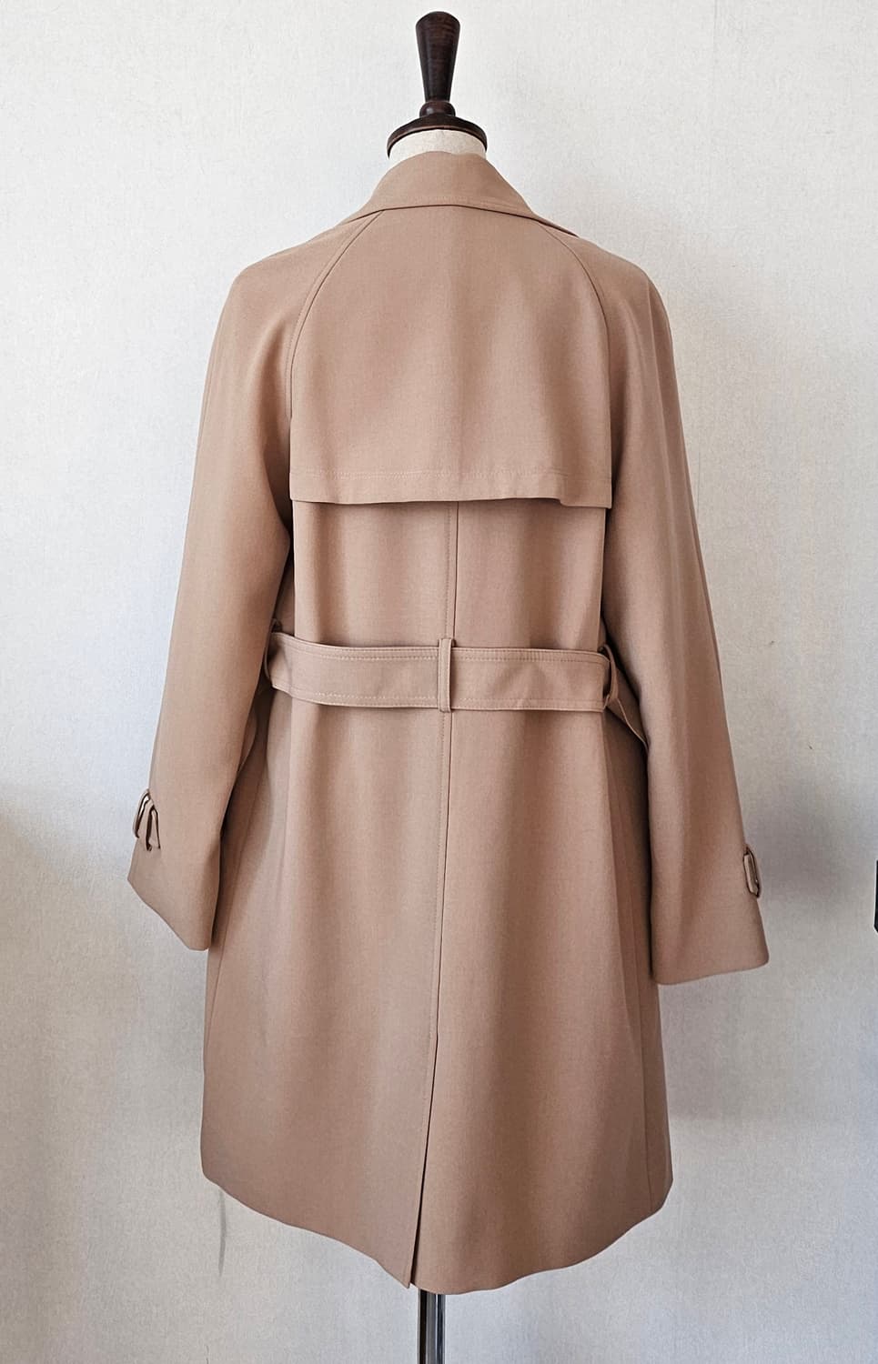 미쏘 베이지 하프 트렌치코트 S / 봄코트 하객룩 상품이미지8