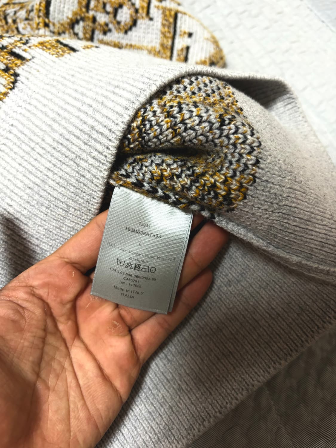 디올 오블리크 니트 상품이미지4