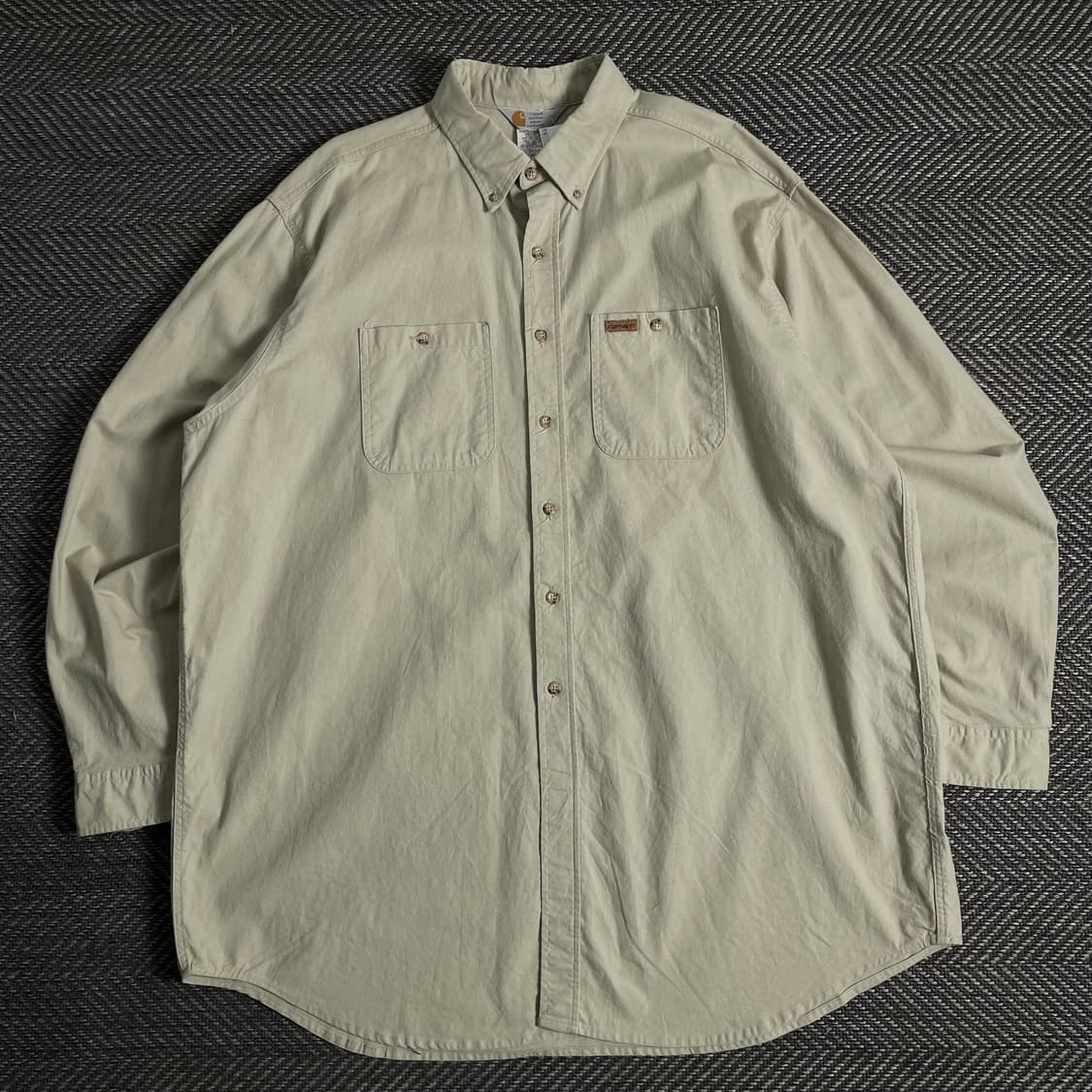 칼하트 USA 오리지날 박시핏 패치로고 박시핏 워크 셔츠y 3394 상품이미지2