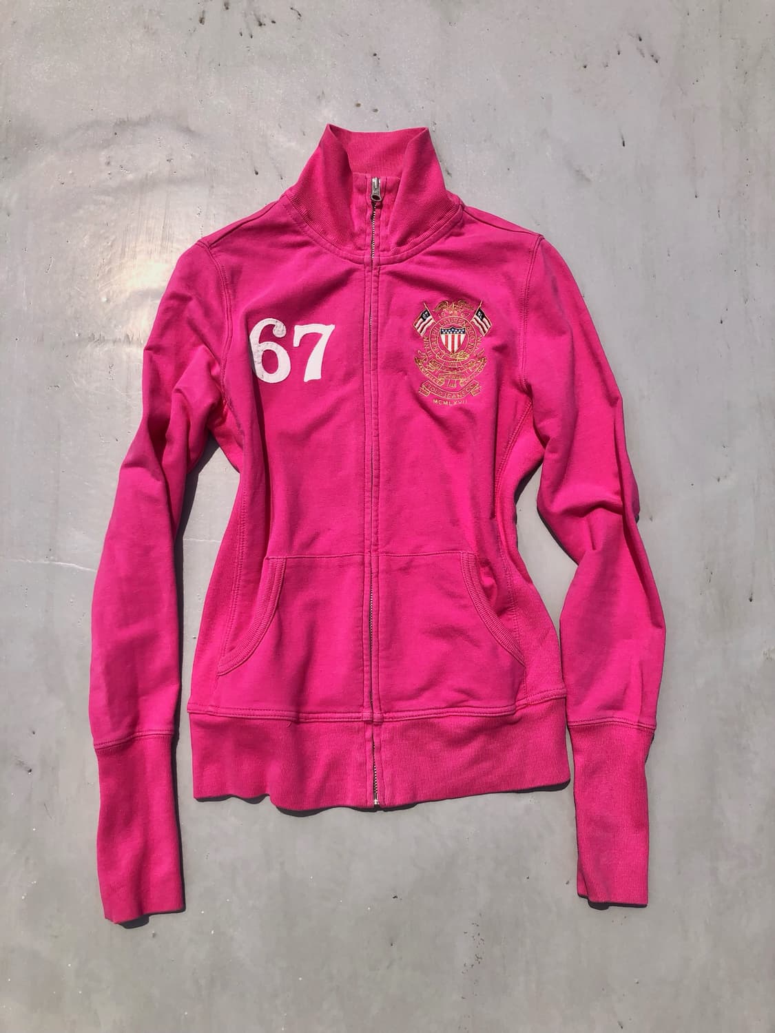 polo 67 hot pink outer 상품이미지3