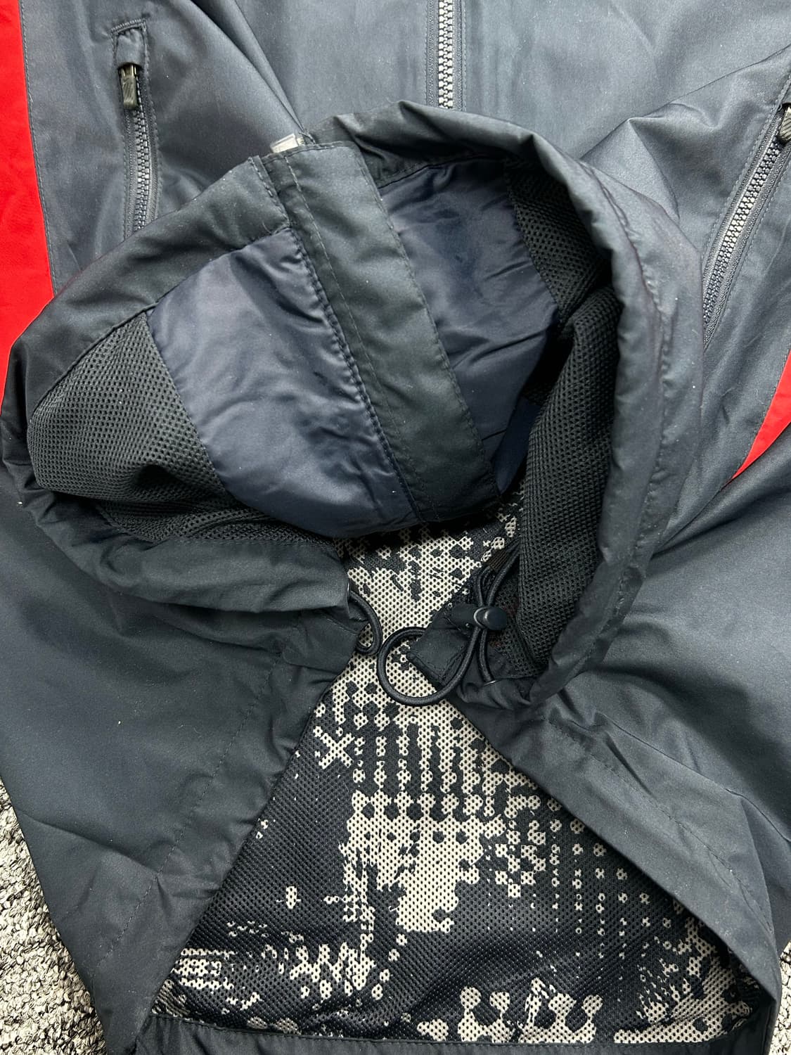 나이키 90s 네이비 레드 바람막이 XL 상품이미지7