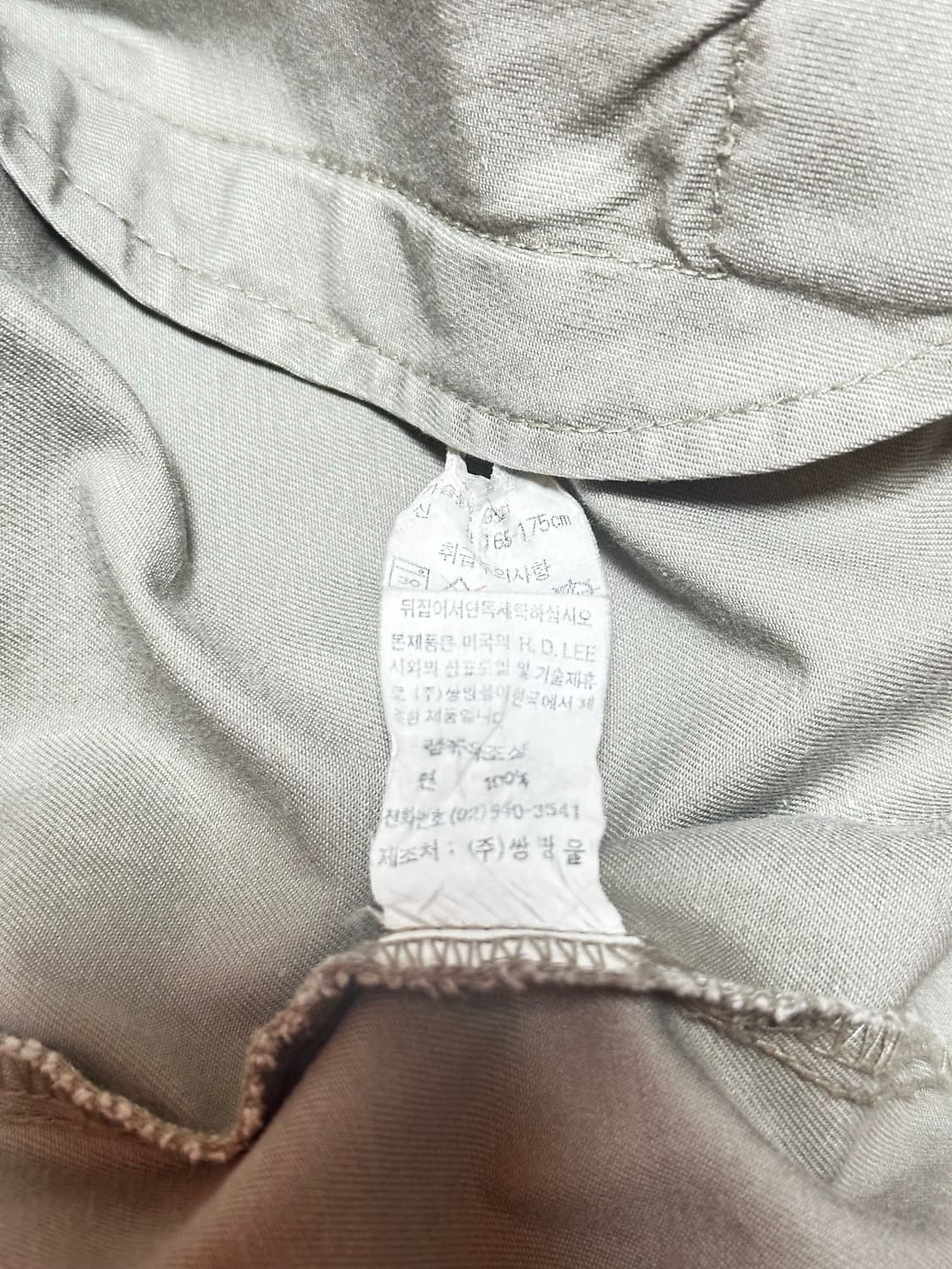 LEE 90s 코튼 카라넥 워크 자켓  상품이미지4