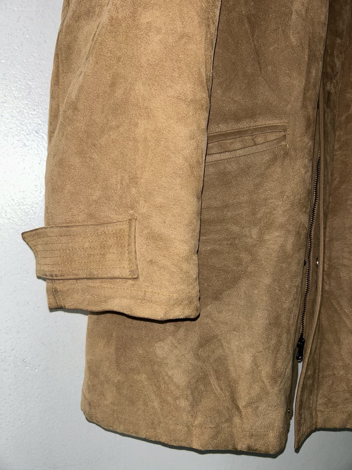 Versace Sport 1990s 스웨이드 코트 상품이미지6