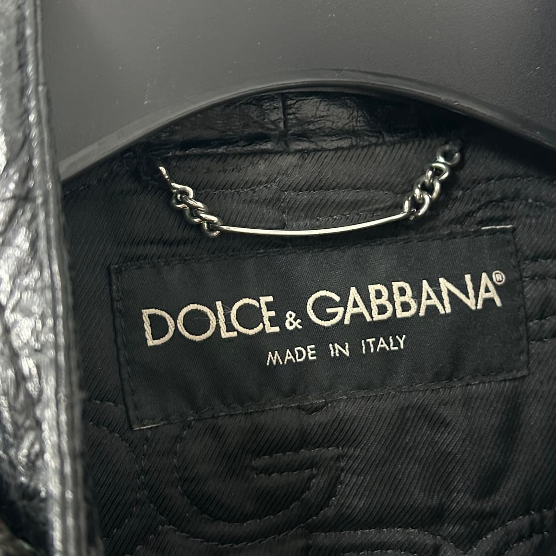 돌체앤가바나 아카이브 악어가죽 라이더 자켓 상품이미지9