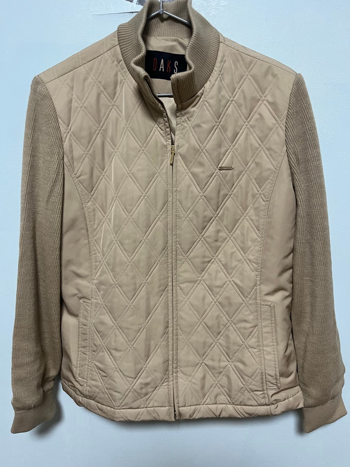 닥스(DAKS) 여성퀼팅 점퍼 베이지 상품이미지1