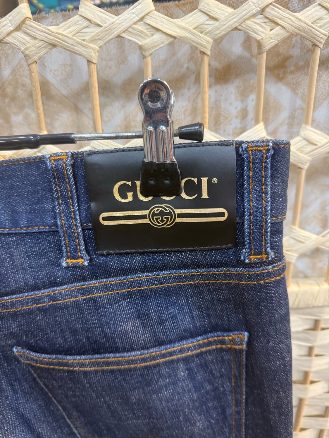 34/20ss 정품 구찌 데님바지 팝니다 상품이미지7