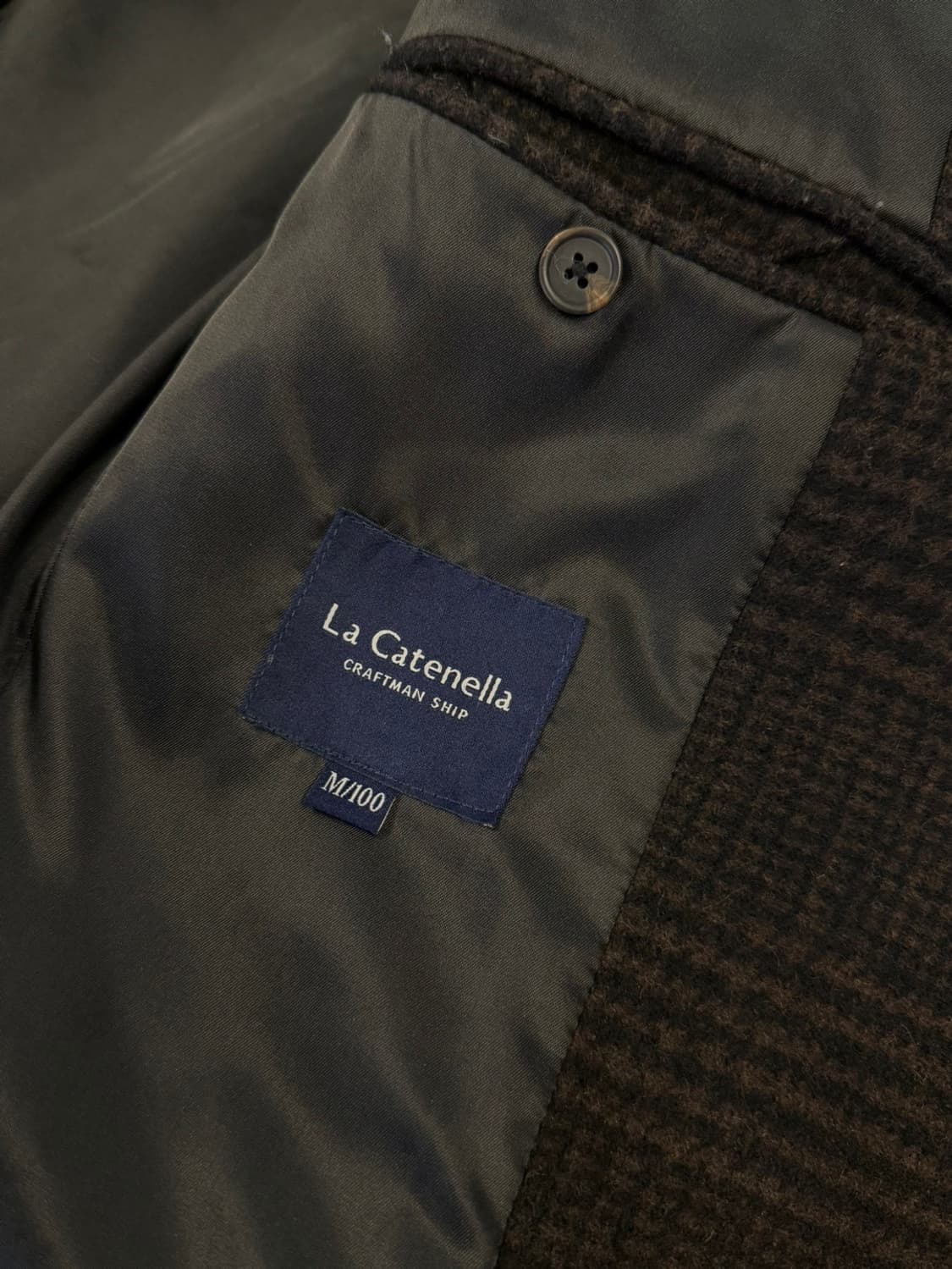 라 칸타넬라 체스터필드 코트 남성100 상품이미지8