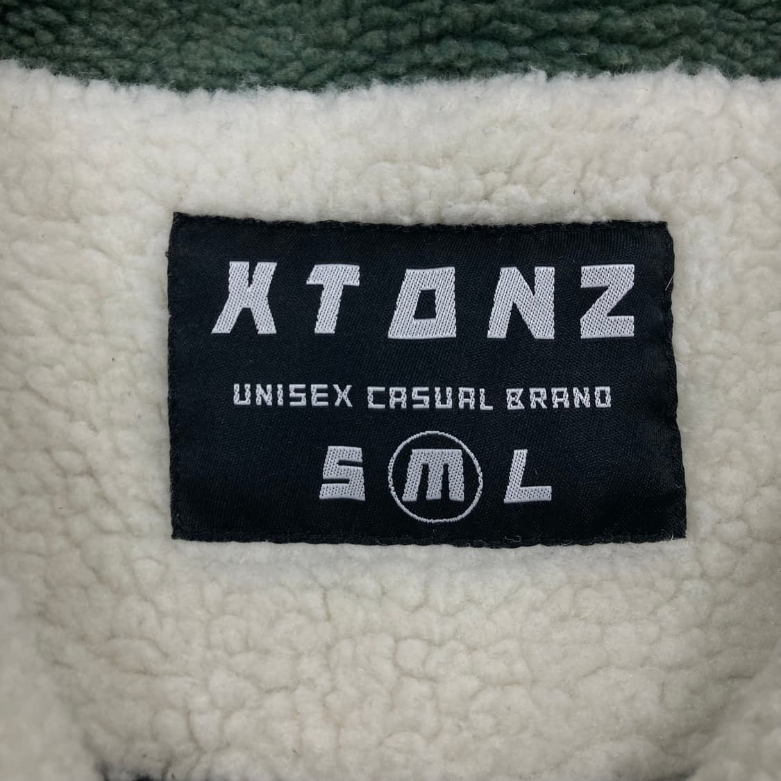 엑스톤즈 믹스 컬러 쉐르파 자켓 상품이미지4