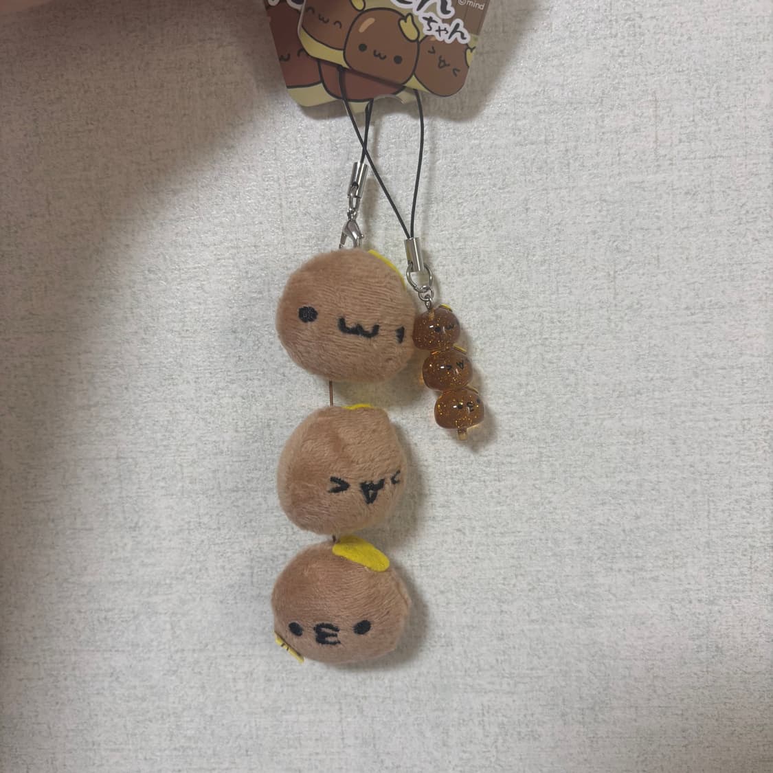 고전 빈티지 타마콘짱 곤약짱 키링 세트 상품이미지1