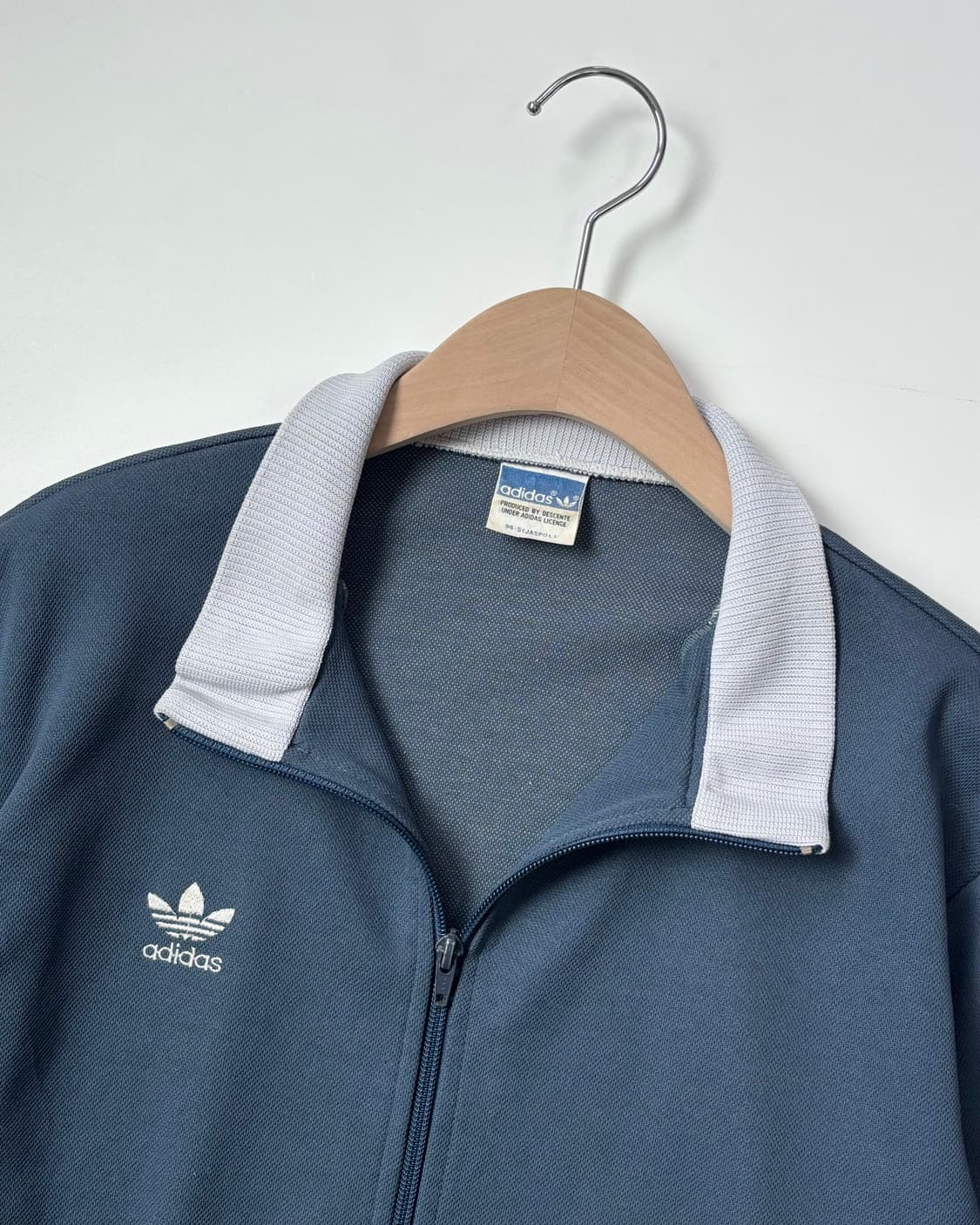 Adidas 올드아디다스 70-80s 스톤블루 서독제 트랙탑 상품이미지6