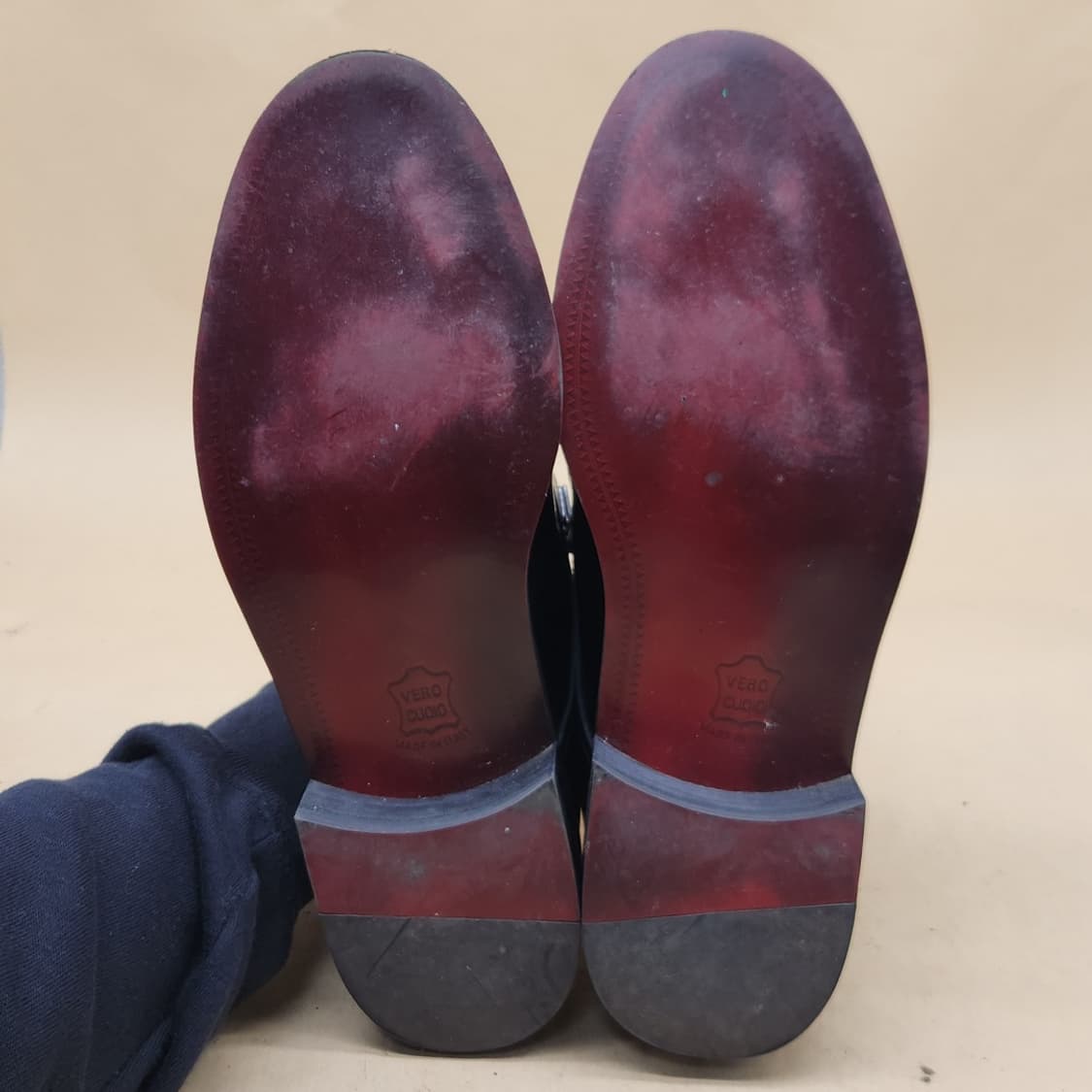 프렌체아뜨리에 지퍼 남성구두 270 굽4 상품이미지3