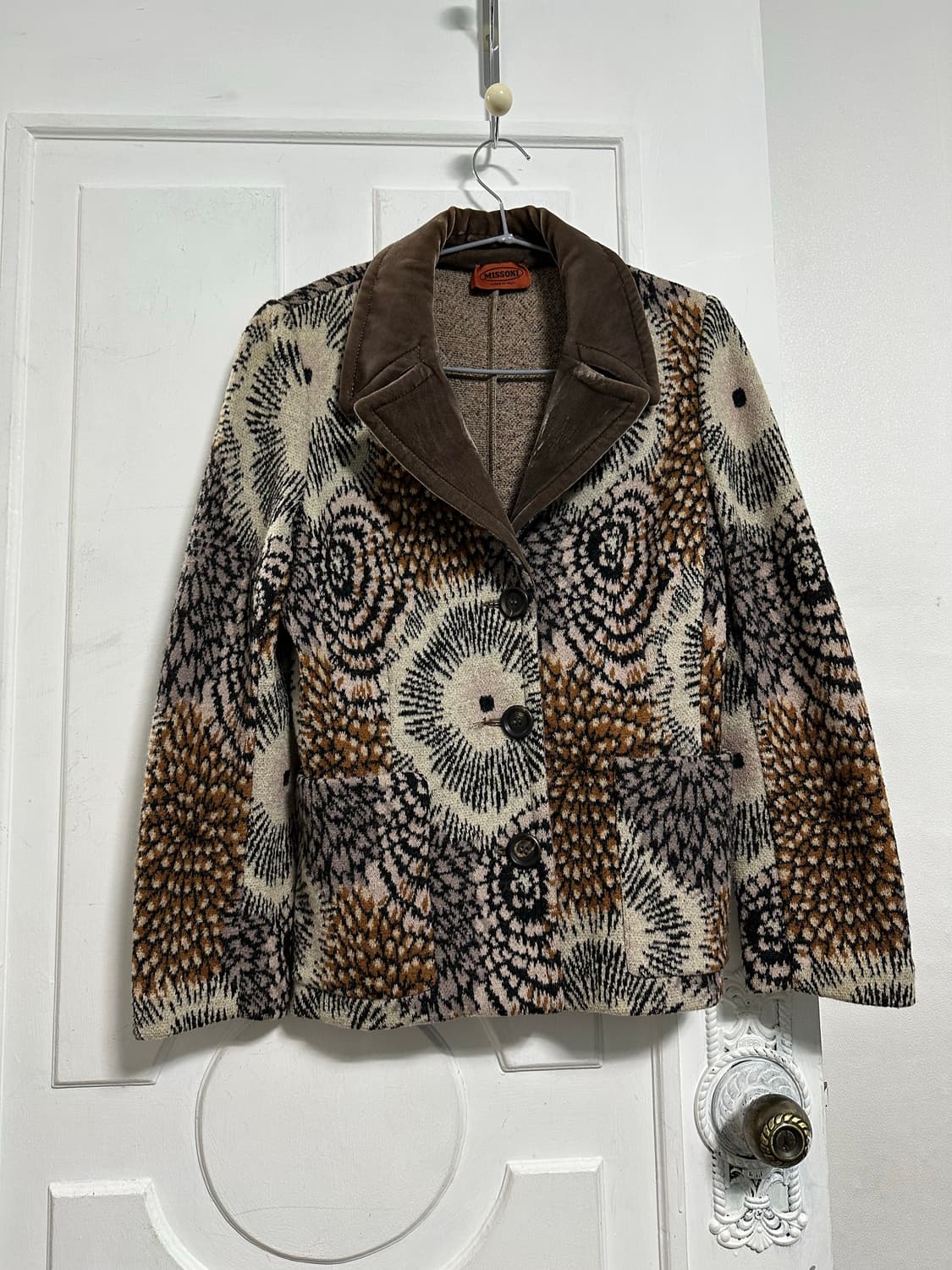 미쏘니 플로럴 울 자켓 상품이미지1