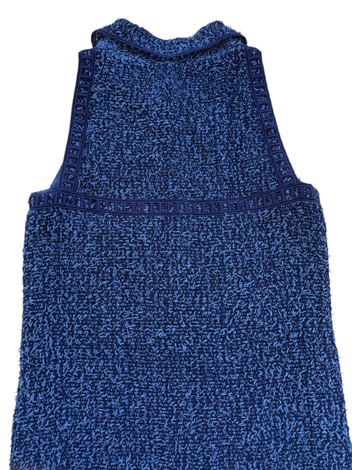 샤넬 트위드 슬리브리스 원피스 드레스 상품이미지5