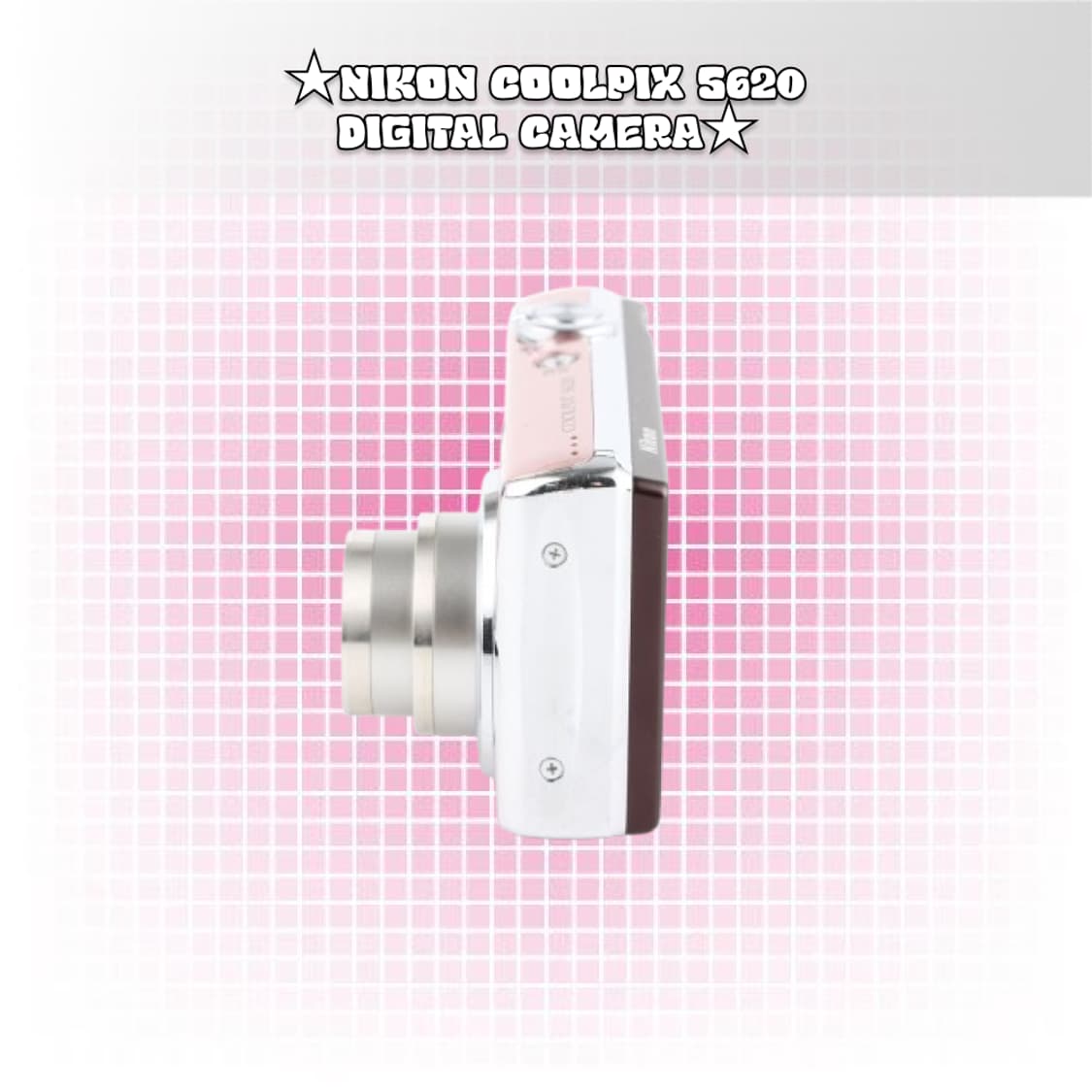 니콘 쿨픽스 s620 빈티지 레트로 디카 핑크 상품이미지6