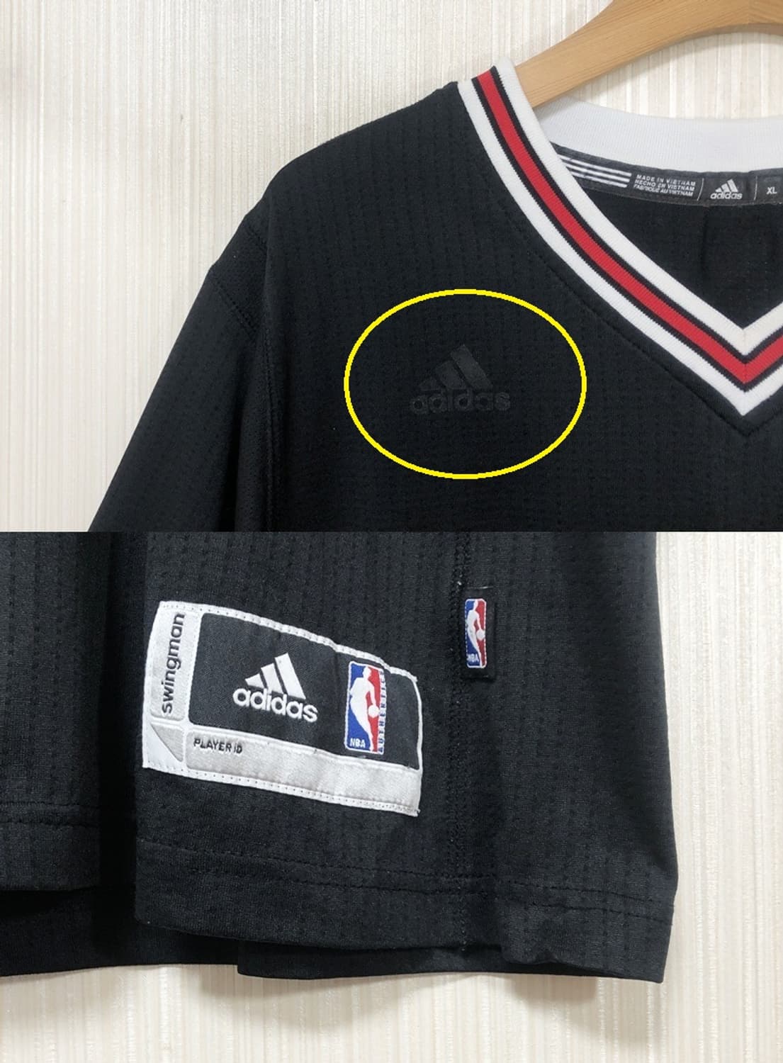 NBA 아디다스 시카고불스 스윙맨져지 XL(110) #1 데릭로즈 상품이미지7