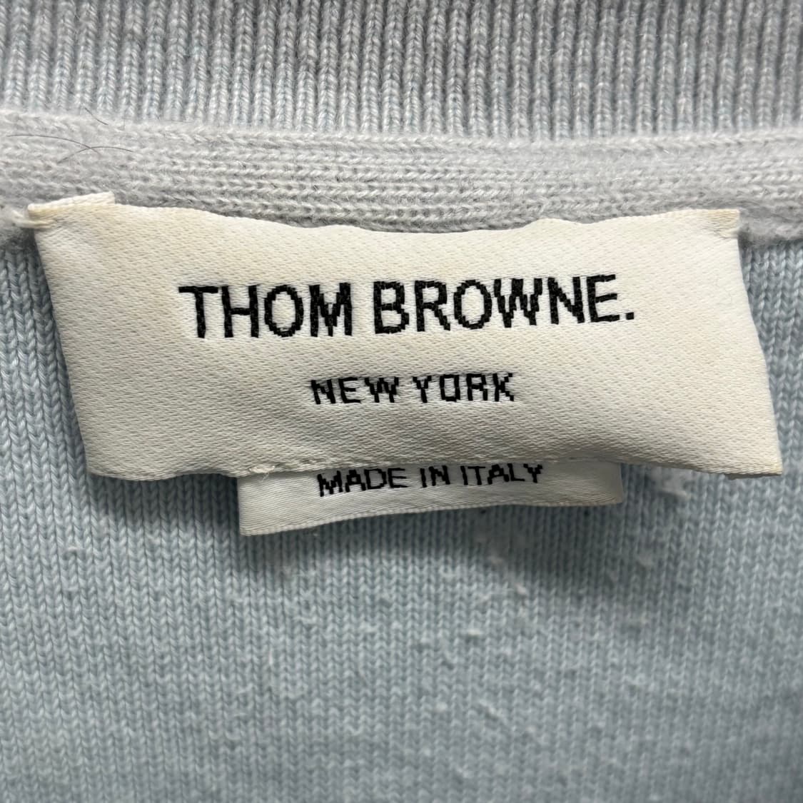 [4]톰브라운 사선완장 캐시미어 니트 맨투맨 상품이미지3