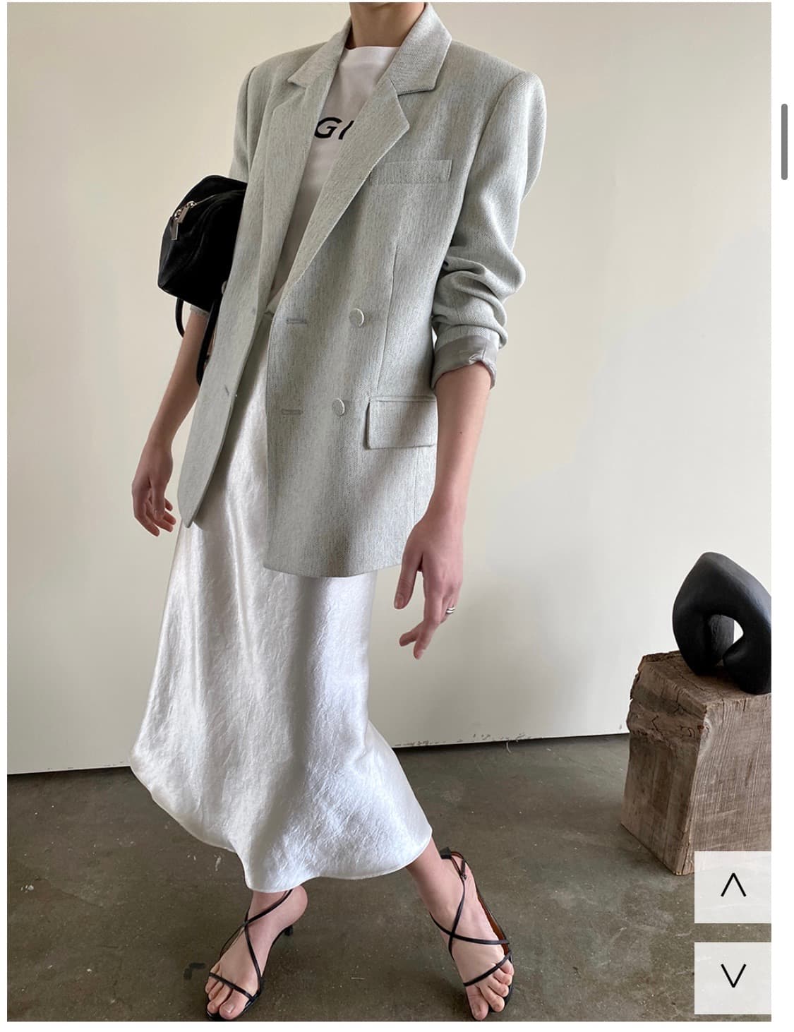 오르 orr 새틴 스커트 상품이미지4