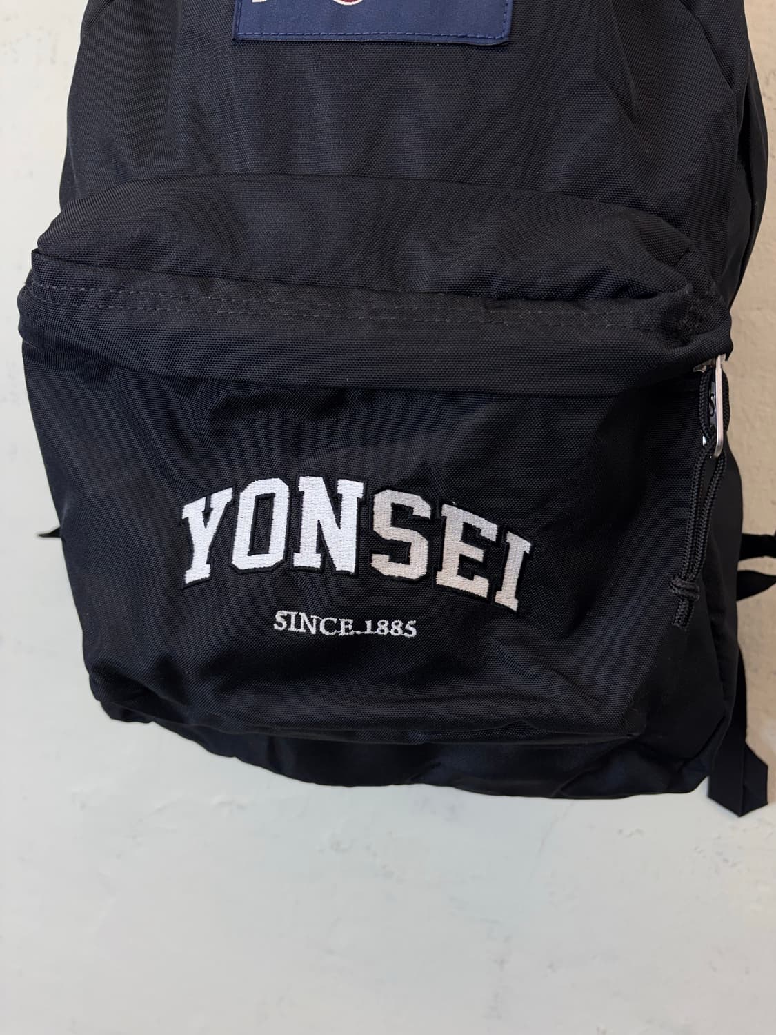 잔스포츠 연세대 콜라보 백팩 블랙 상품이미지4