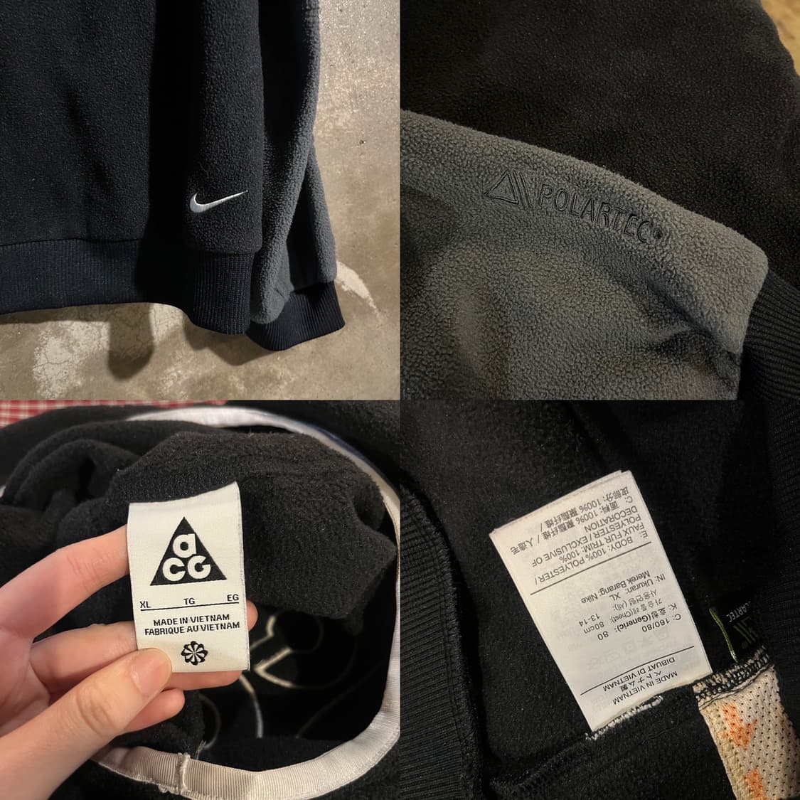 나이키 acg 폴라텍 플리스 후드 상품이미지8