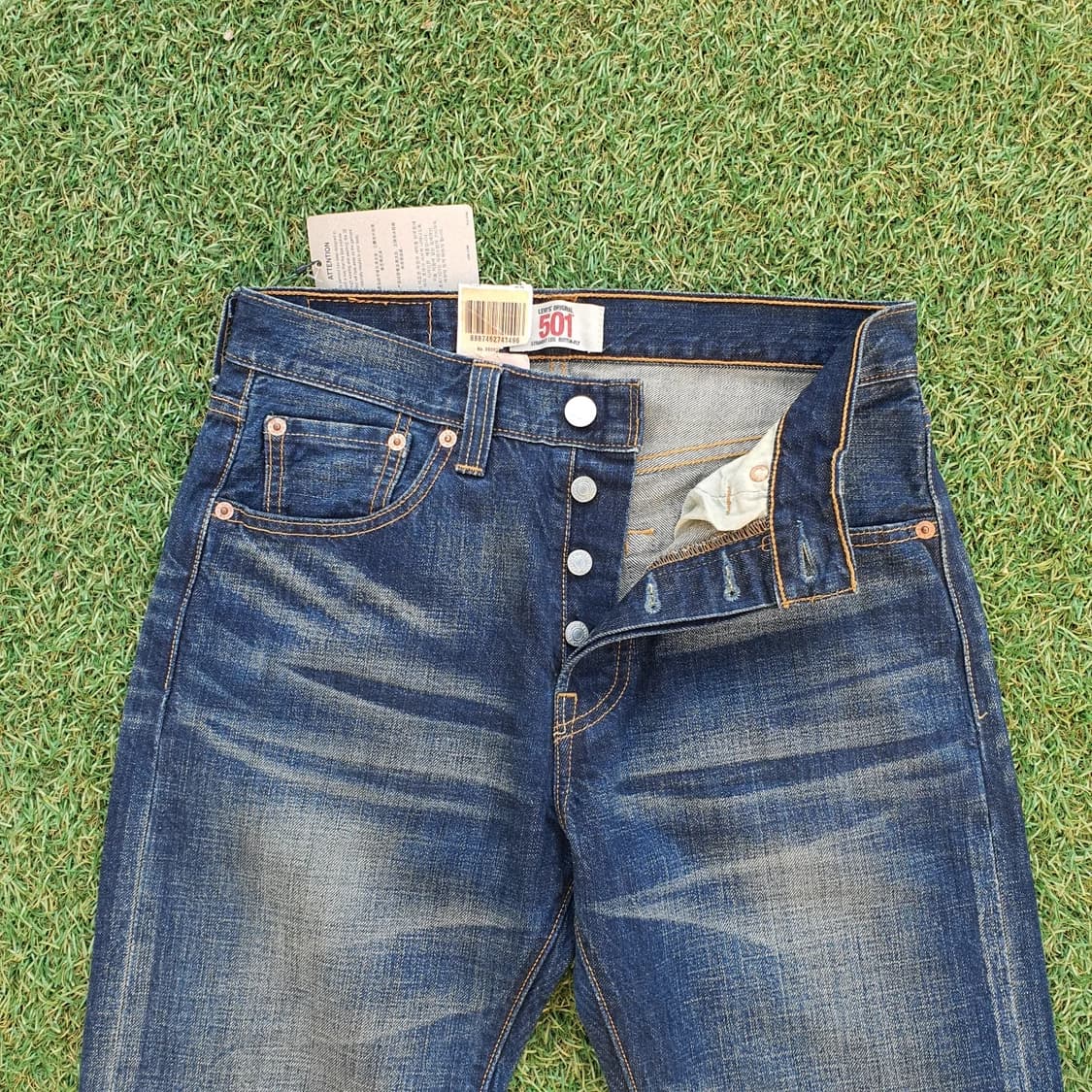28x33)리바이스 08501 데드스탁 워싱 데님팬츠 상품이미지4