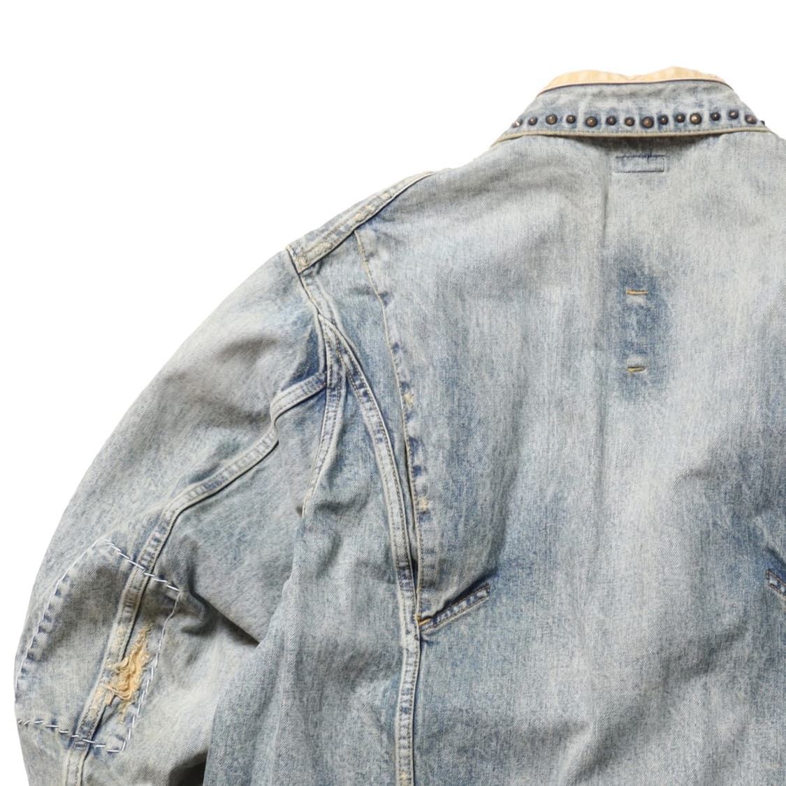 컬러비콘Kolor Beacon Studs Distressed Denim 상품이미지7