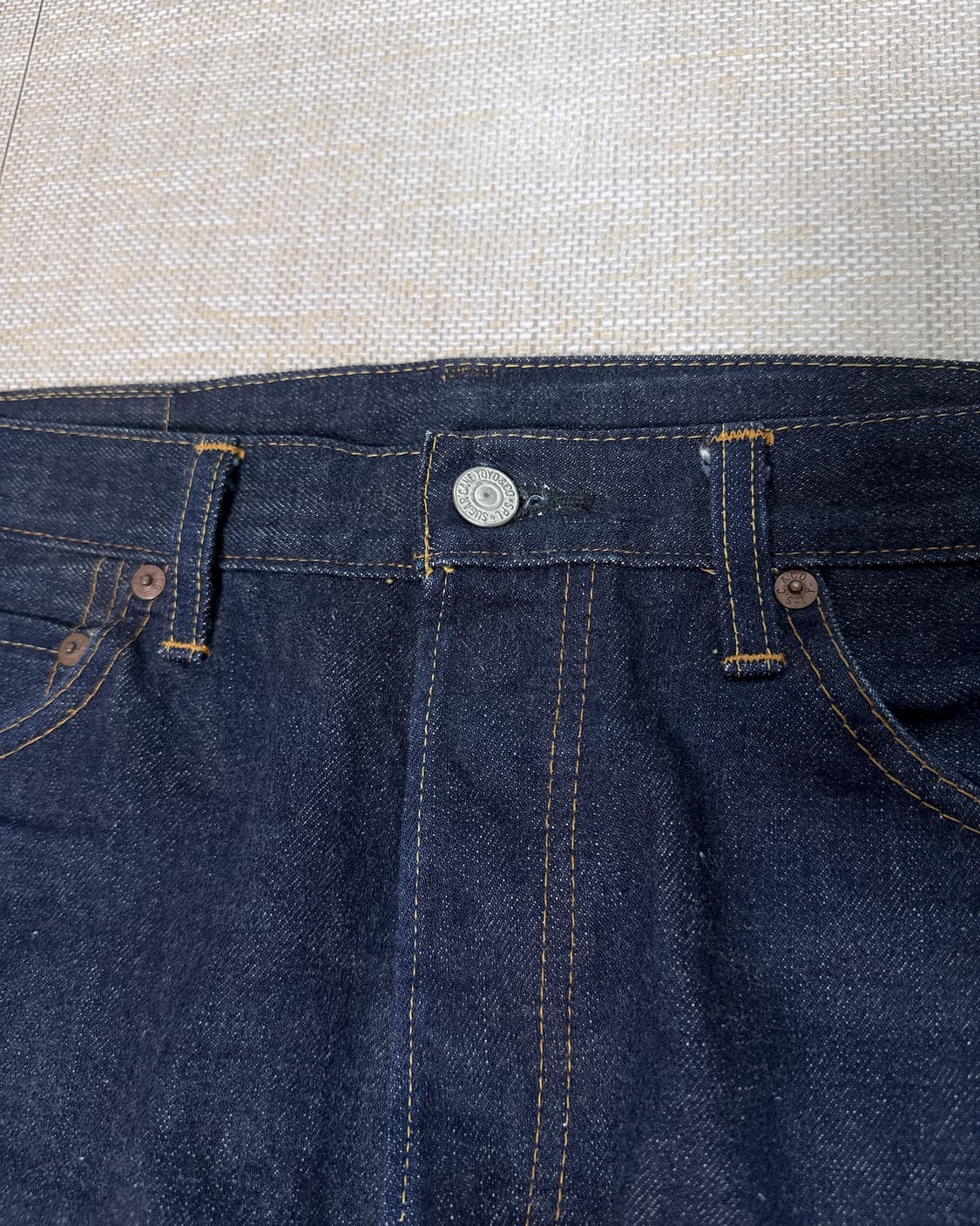 슈가케인 14oz 데님 청바지 W29 L34 상품이미지3