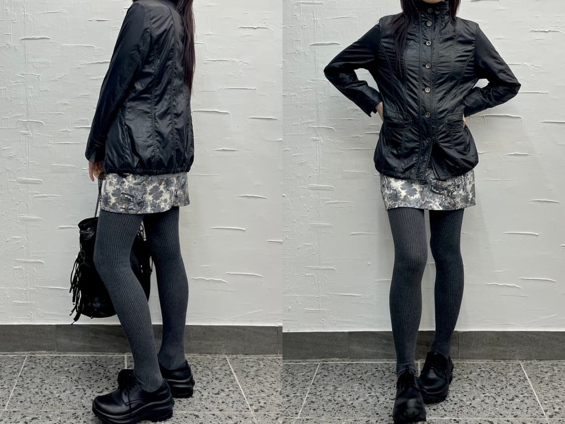 glossy black jumper 상품이미지3