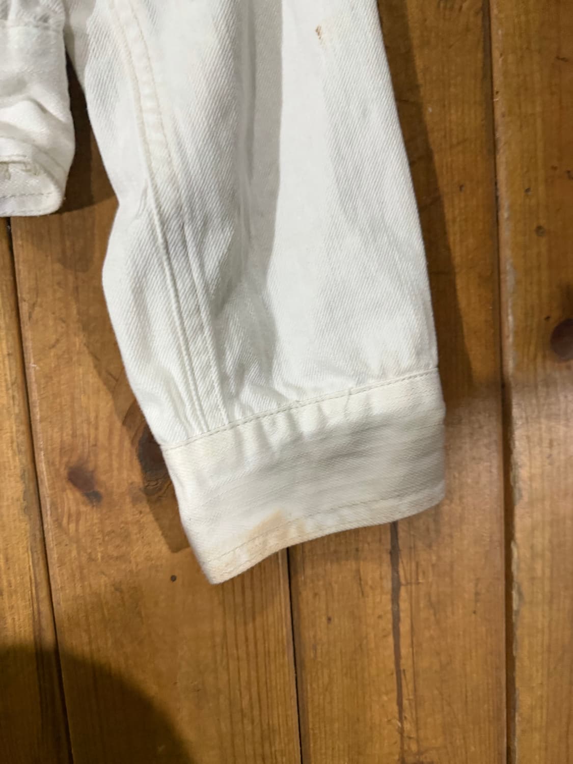 아이보리 데님자켓 상품이미지6