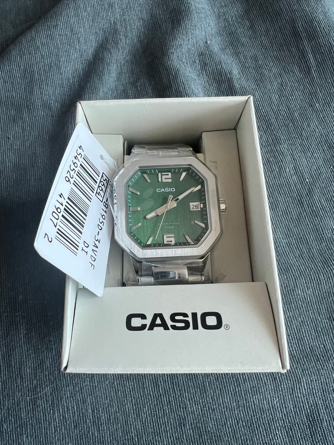 정품 새상품 카시오 파텍필립 맛 MTP-B195D-3AV 상품이미지3