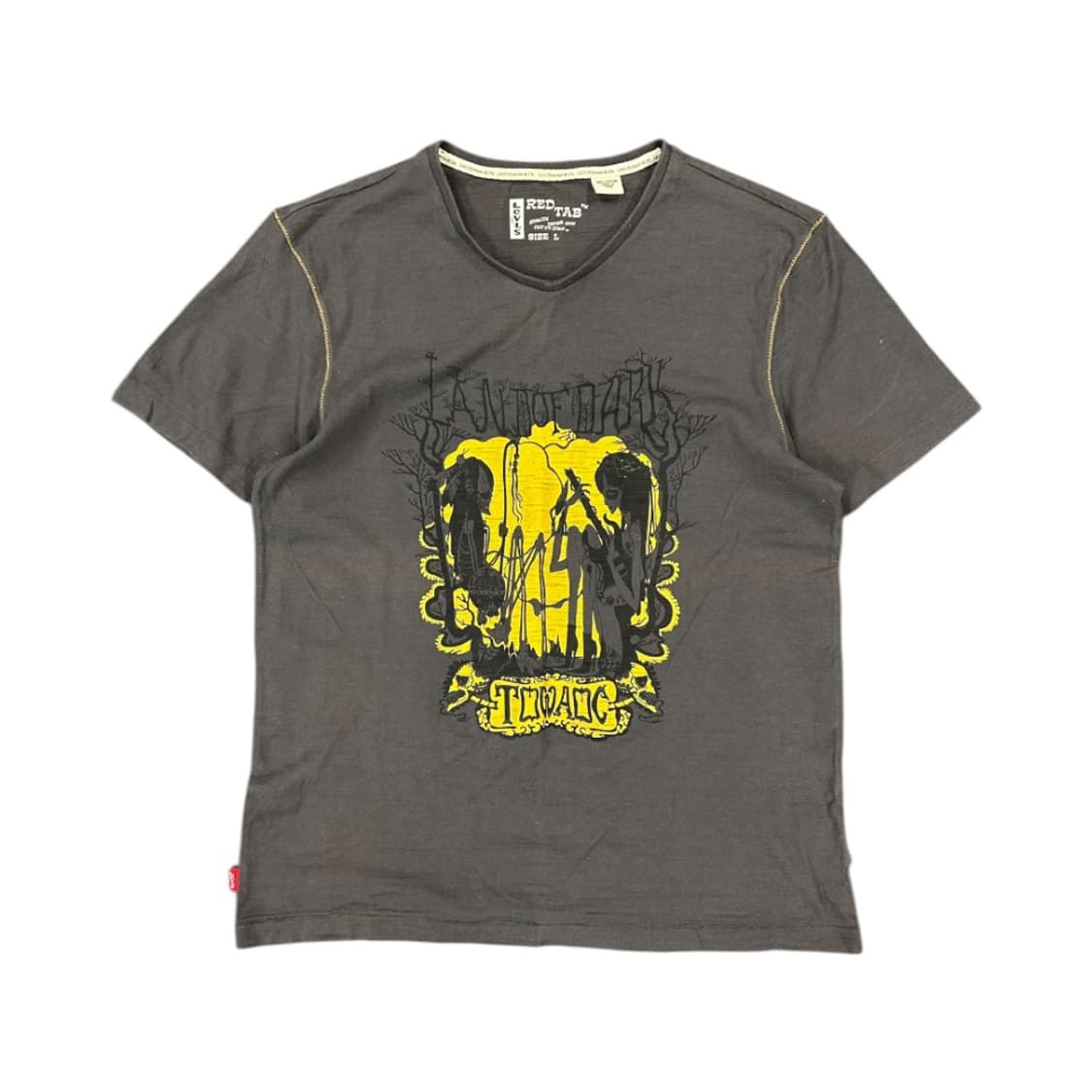 L) 리바이스 다크그레이 아트워크 그래픽 반팔티 T-112 상품이미지1