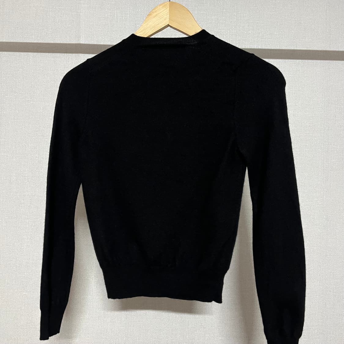 꼼데가르송 블랙 가디건 S 상품이미지2