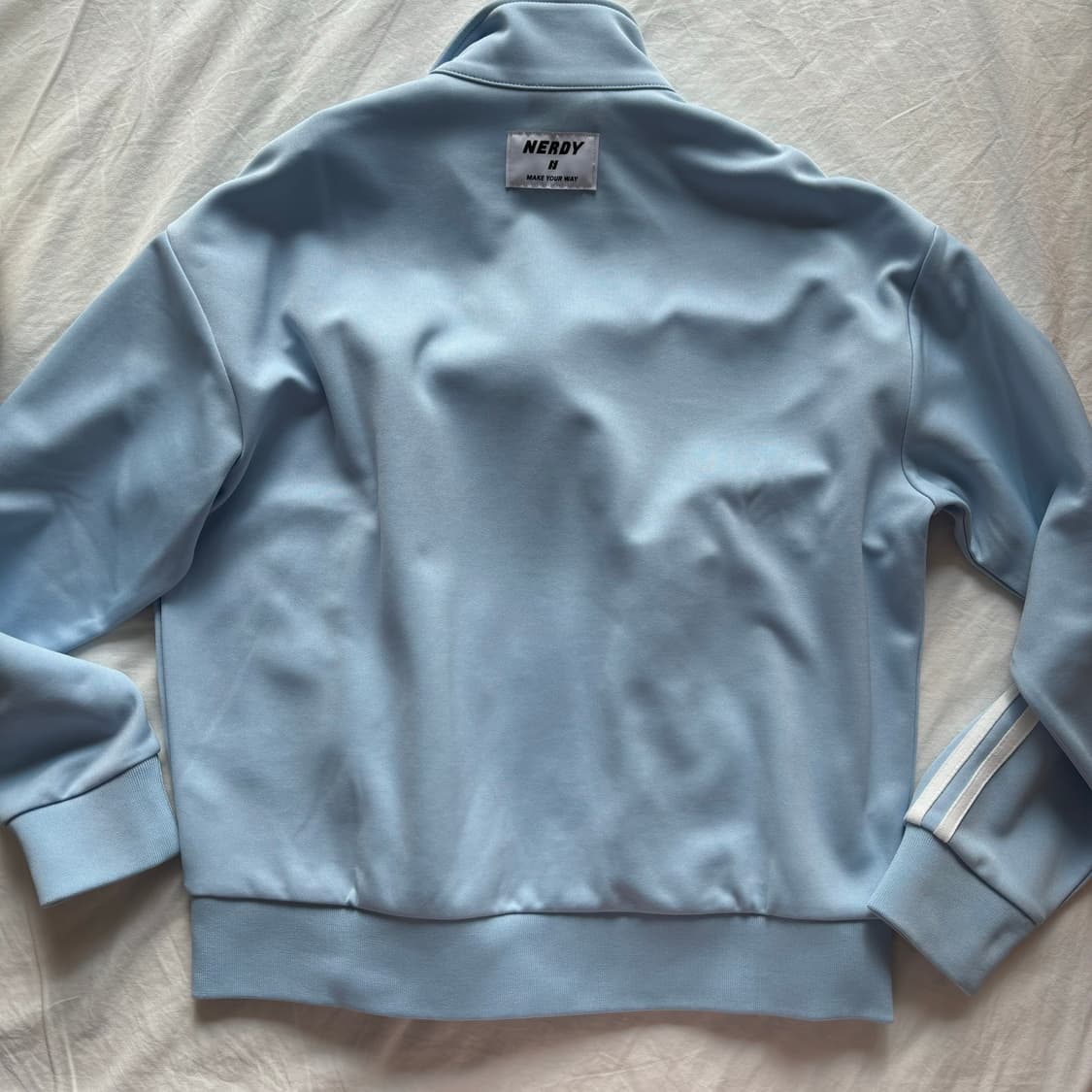 널디 트랙탑 s 스카이 블루 하늘색 ny 져지 상품이미지2