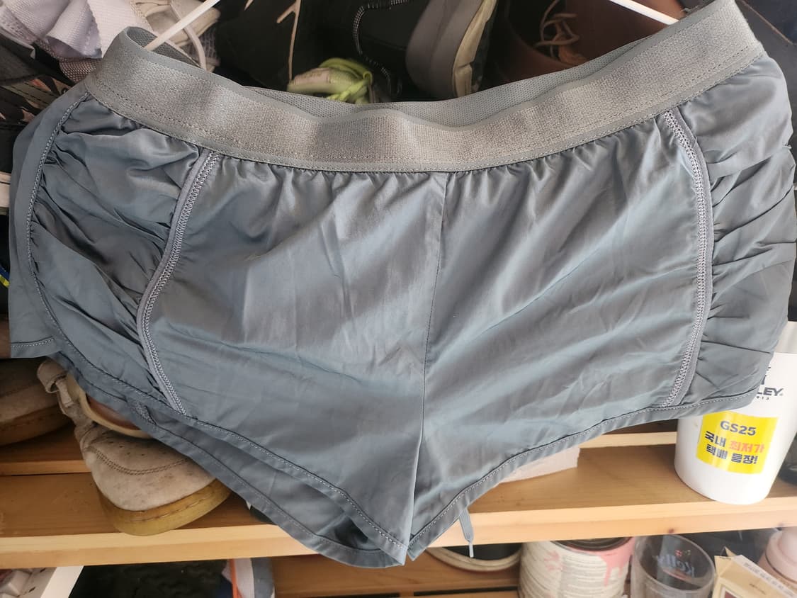 여성 숏팬츠 빈티지 반바지 그레이 아디다스 맥카트니 노스페이스 아틀리트
 상품이미지1