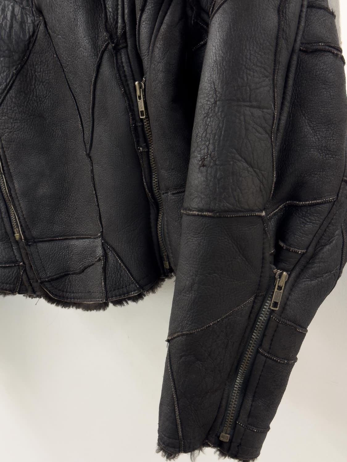 히스테릭 글래머 패치워크 시어링 자켓 상품이미지6