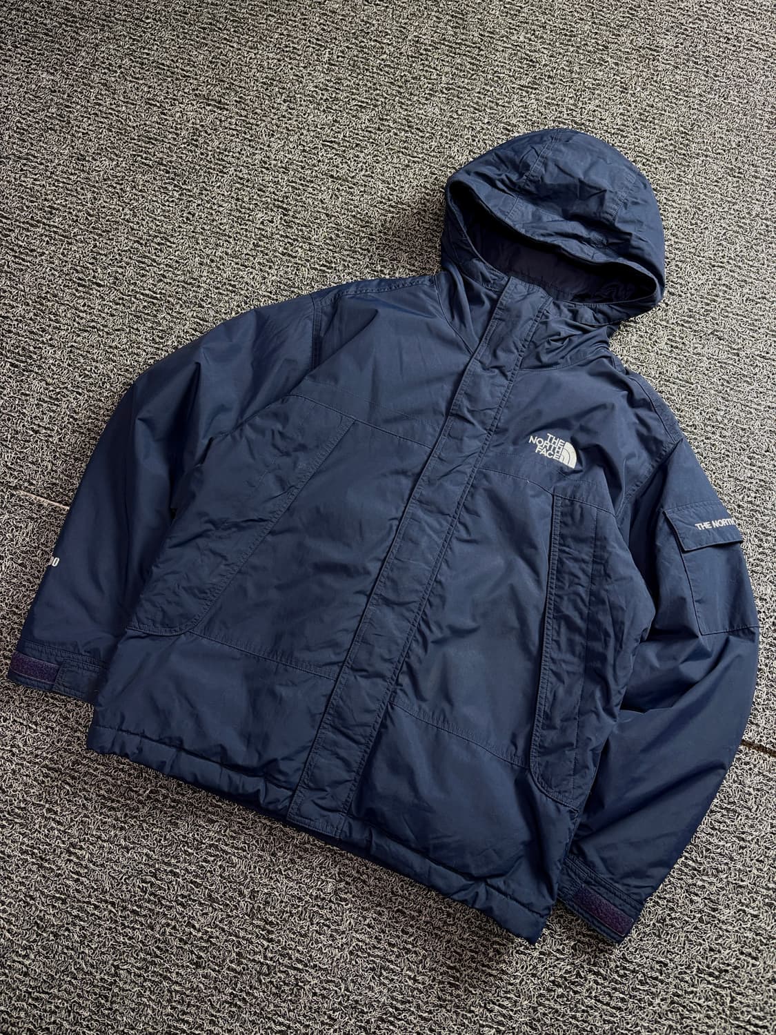 노스페이스 포텟 테크웨어 마운틴 다운 파카 네이비 1594 상품이미지1