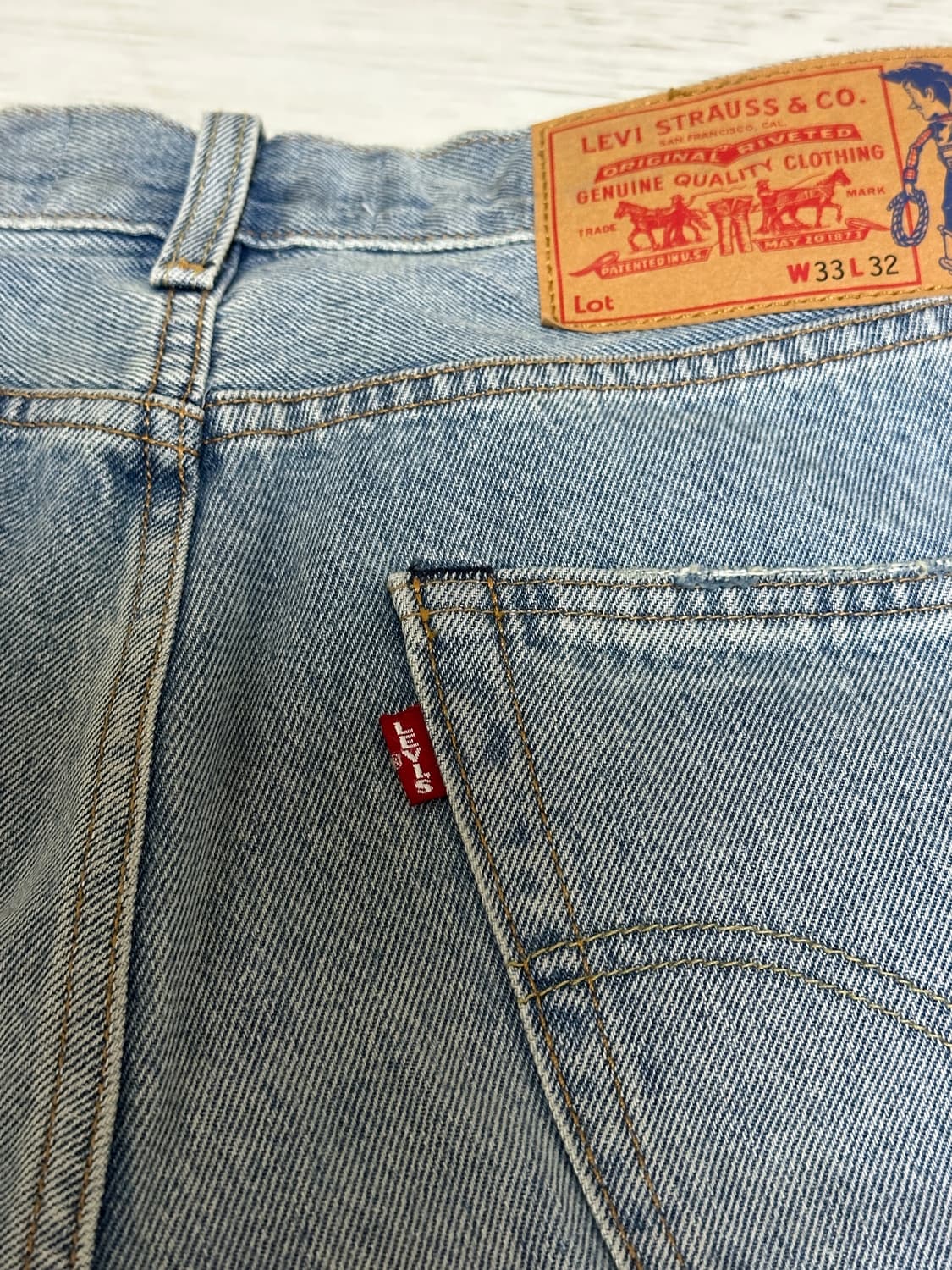 리바이스 568 루즈핏 x 토이스토리 33x32 상품이미지7