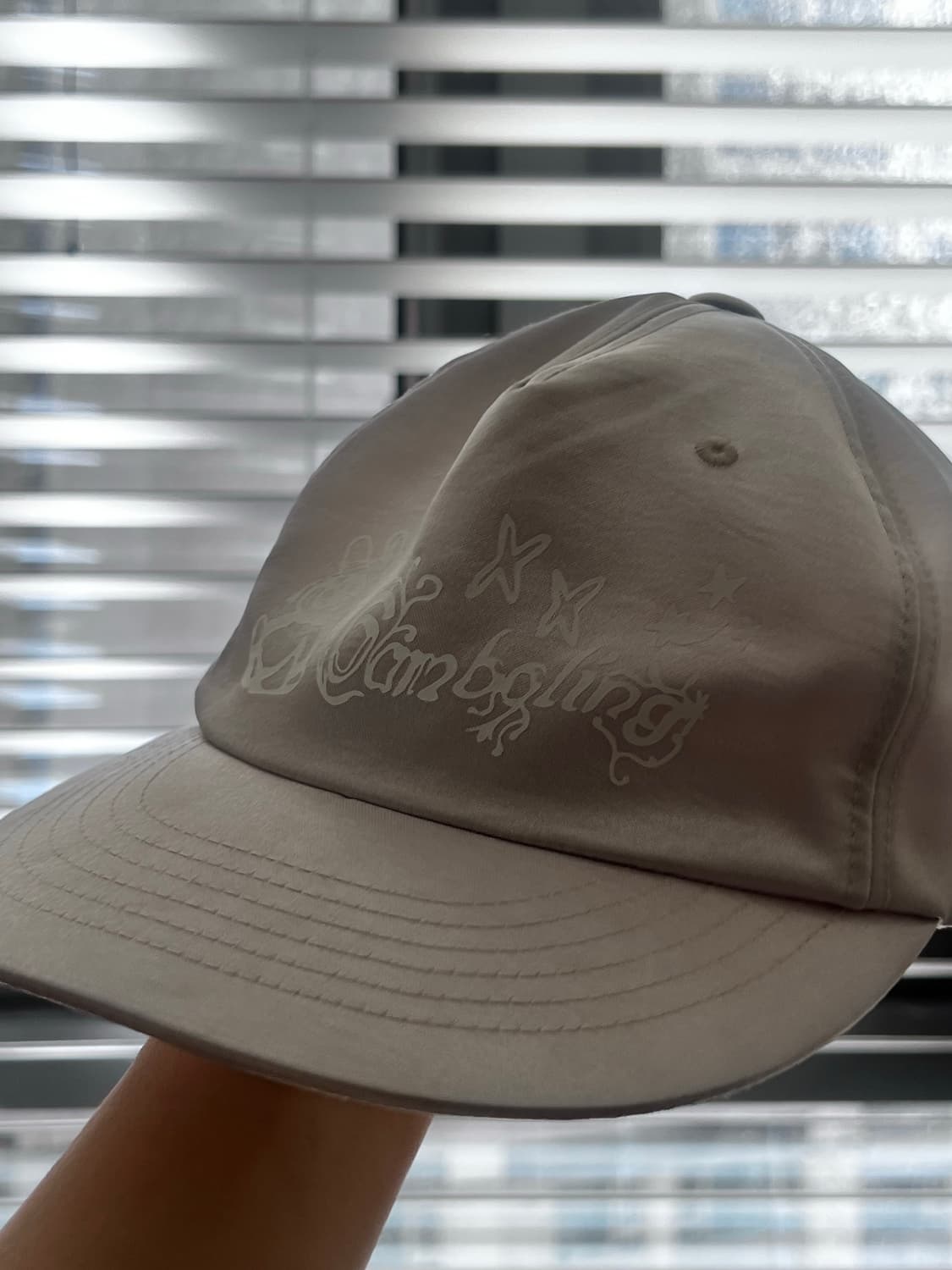 타입서비스 캡 모자 Gamboling Satin Cap [Silver]  상품이미지4