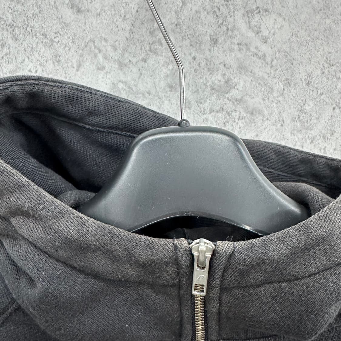 100 팔라스 런던 남자 루즈핏 반집업 후드티 상품이미지6