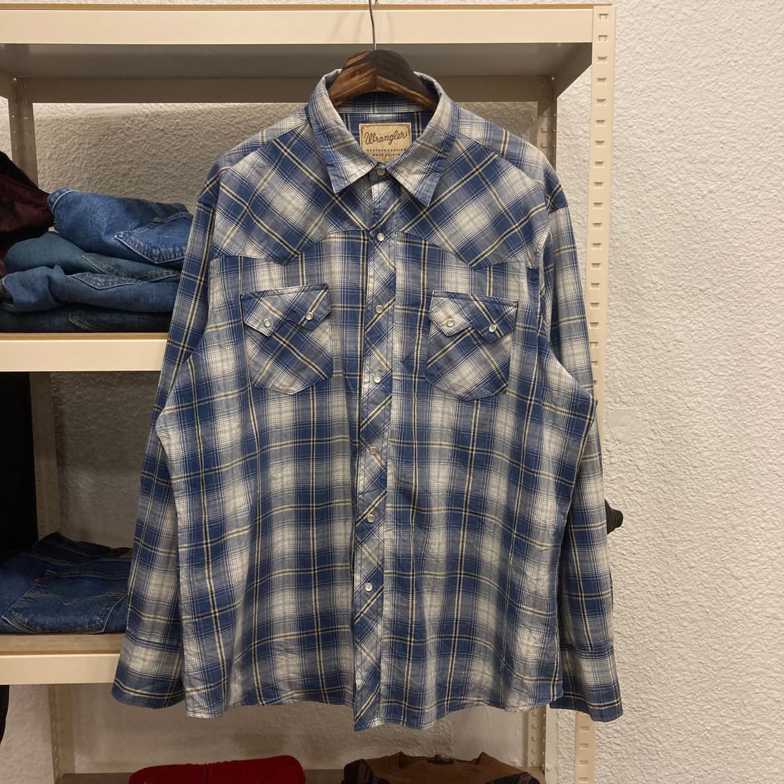 랭글러 빈티지 웨스턴 셔츠 남방 상품이미지1